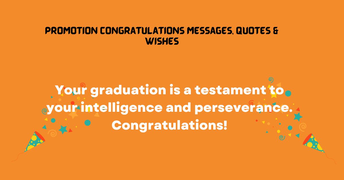 Promotion Congratulations Messages, Quotes & Wishes